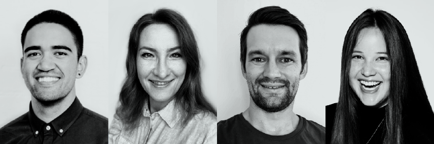 Calyph, Monika, David & Pamela: talent acquisition experts at harrison.ai, Annalise.ai & Franklin.ai